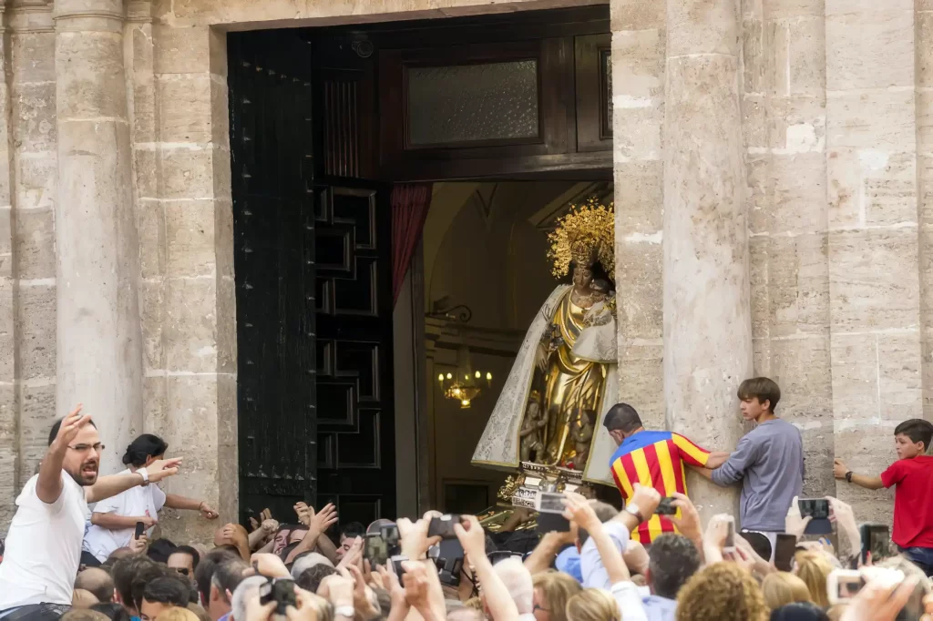 Virgen de los Desamparados en Valencia
